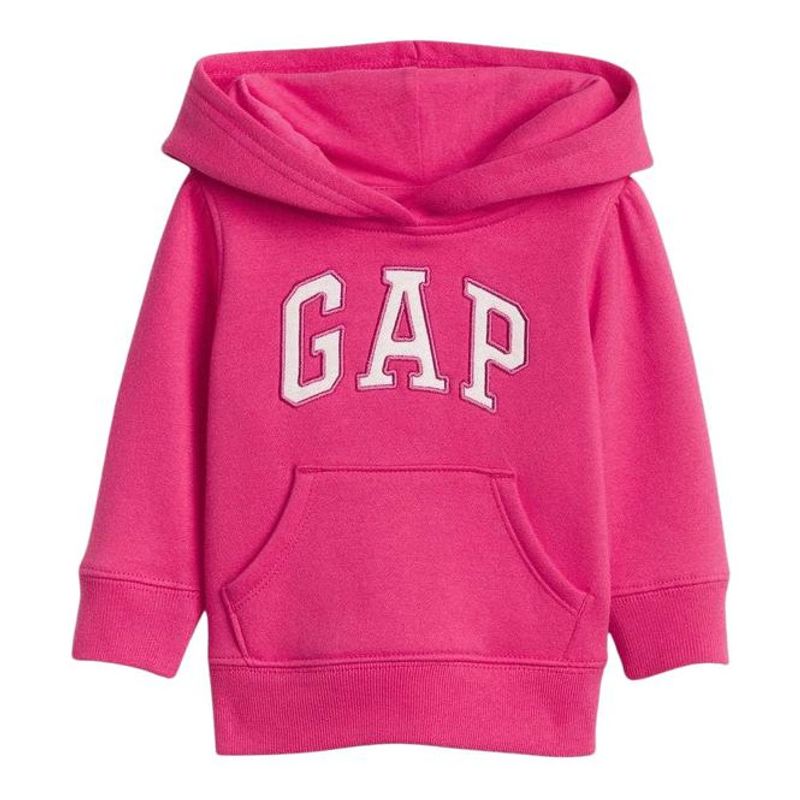 GAP - Polerón Logo Hoddie Niña Rosado