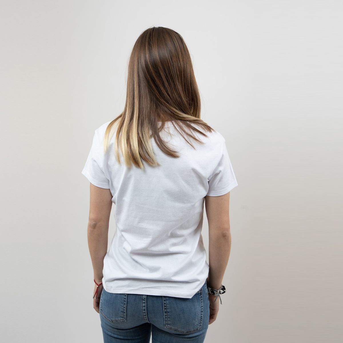 DISNEY - Polera Mujer Minnie Icon Ribbon Blanco Disney