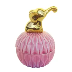 GENERICO - JOYERO PORTA ANILLO ROSA ELEFANTE