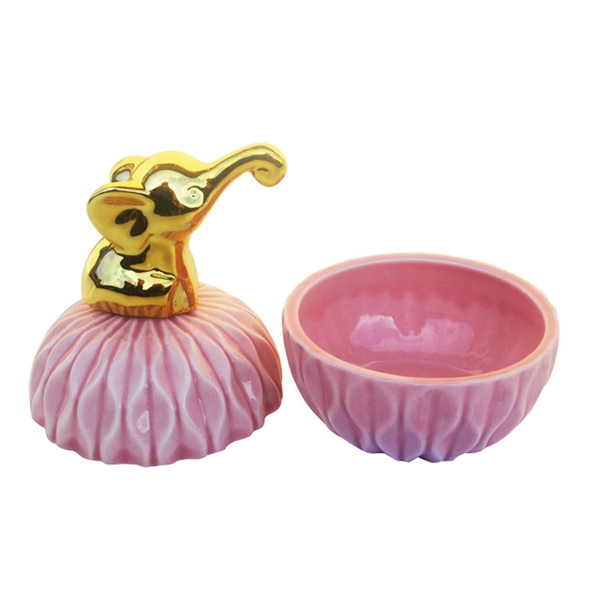 MSA MUEBLES SANTA ANA - JOYERO PORTA ANILLO ROSA ELEFANTE