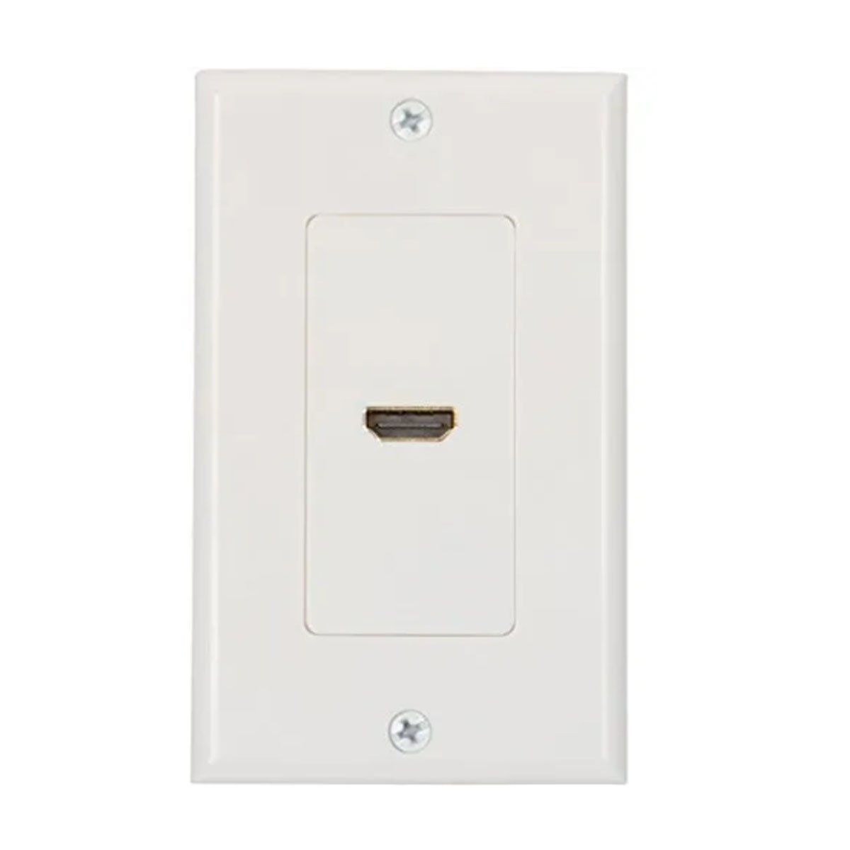GENERICO - PLACA A MURO 1 PUERTO HDMI 2.0 4K H/H, 10 CMS