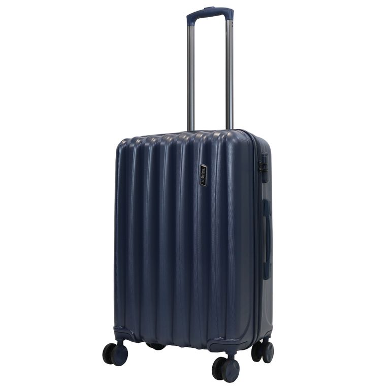 Maleta de Viaje Brasilia M 8 Ruedas Azul Solidex Azul M