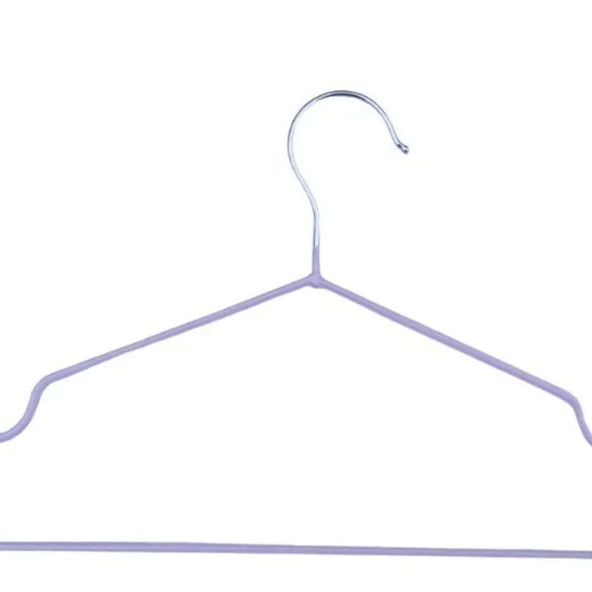 LIKE SHOP - Pack 10 Colgadores Ropa Antideslizante Colores Gancho Percha