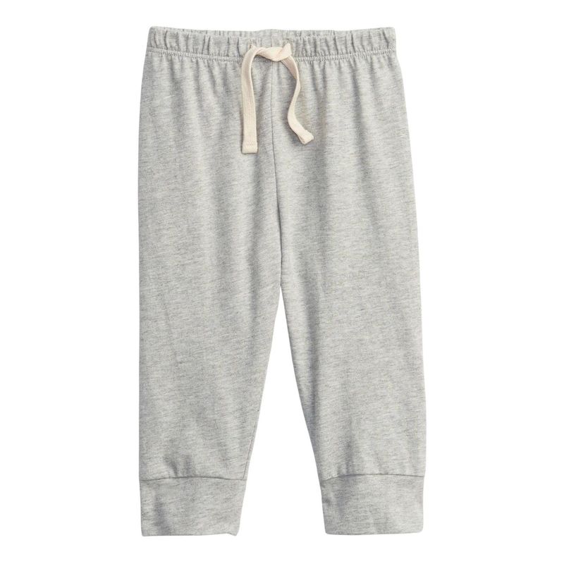 GAP - Pantalón de Buzo Algodón Organico Gris Claro GAP