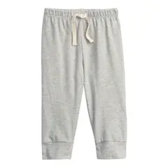 GAP - Pantalón de Buzo Algodón Organico Gris Claro