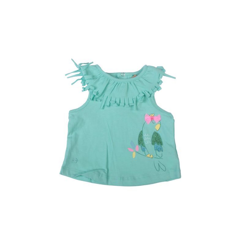 PILLIN - Polera Bebe Niña Turquesa Pillin PILLIN