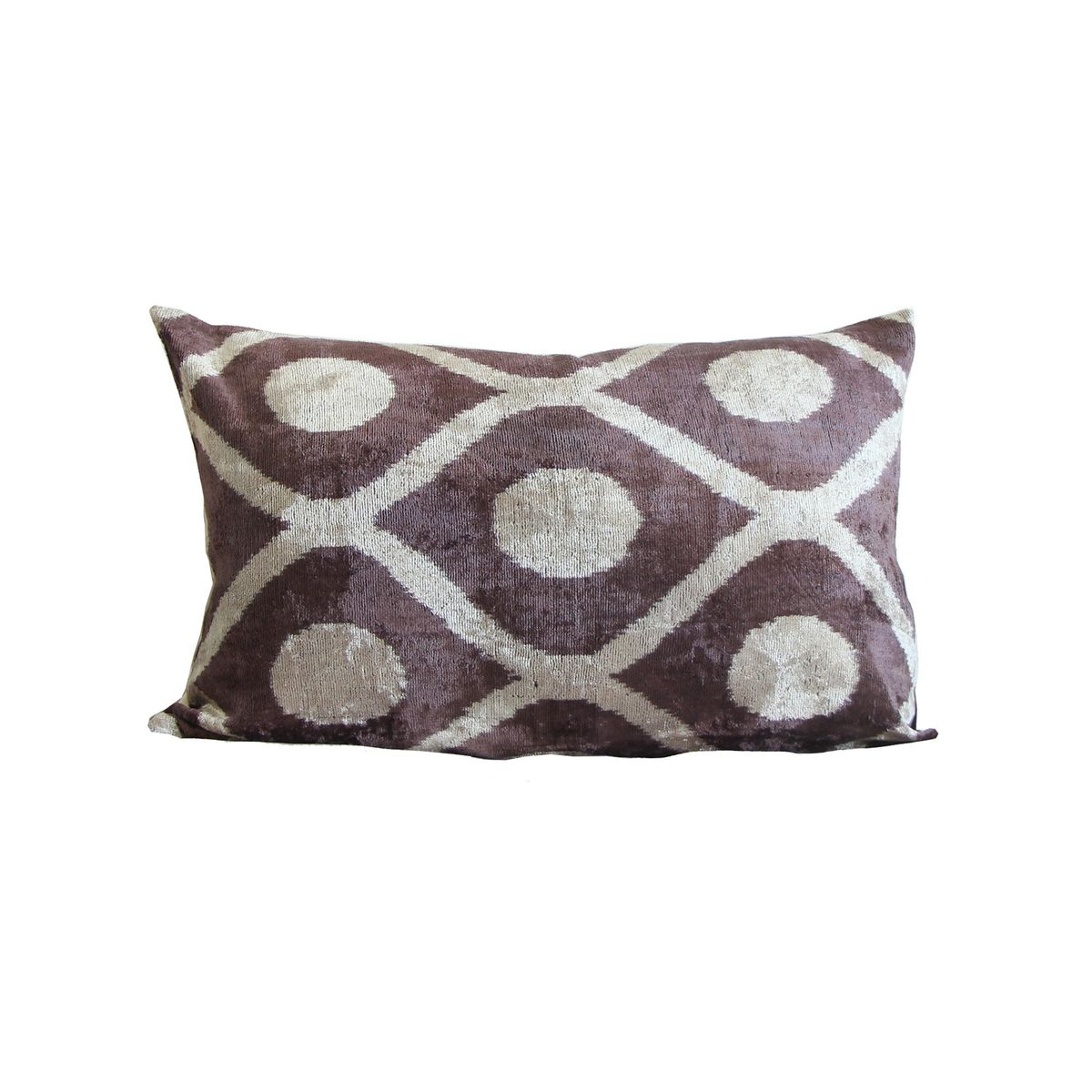 TURKUAZ - Cojín de terciopelo de seda 60x40 cms Ibrahim wengue