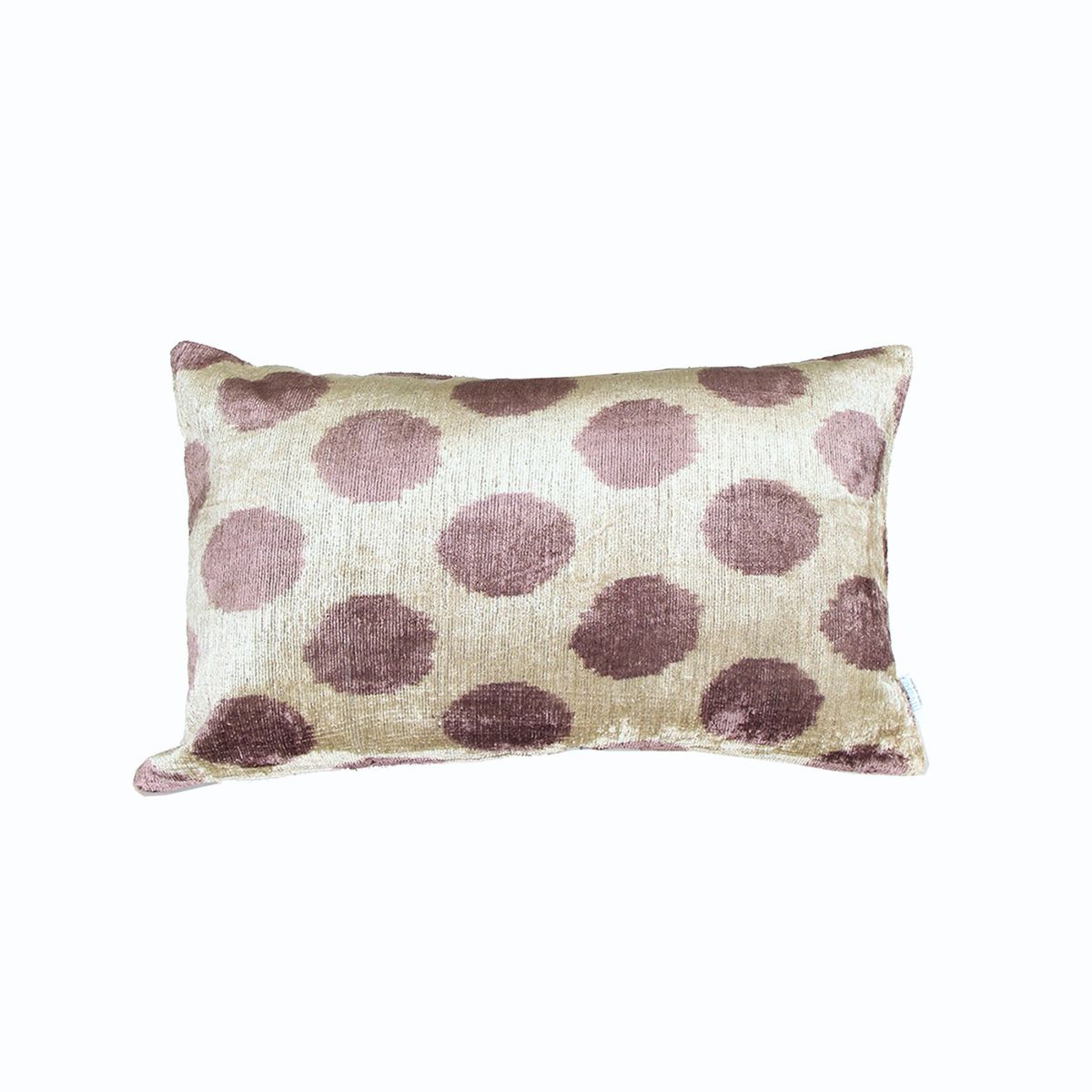 TURKUAZ - Cojín de terciopelo de seda 60x40 cms palo rosa - Turquía