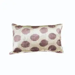 TURKUAZ - Cojín de terciopelo de seda 60x40 cms palo rosa - Turquía