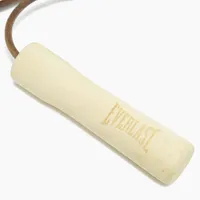 CUERDA DE SALTO MADERA Y CUERO