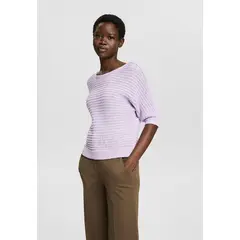 ESPRIT - Sweater De Manga Corta Calado