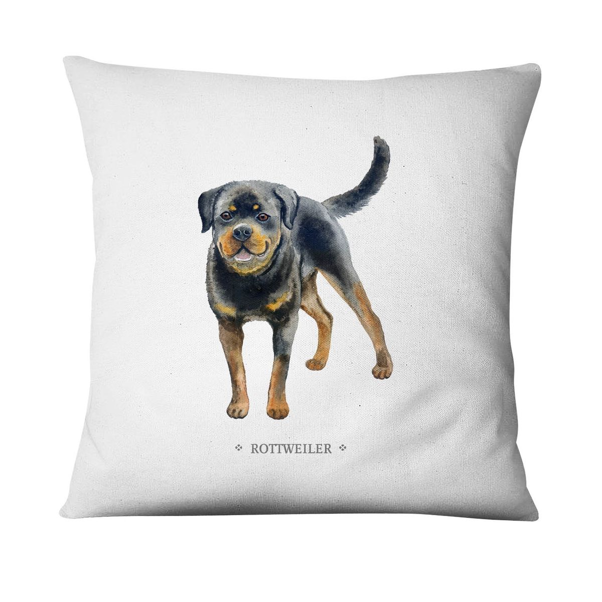 ANDES1 - Funda De Cojín De Rottweiler