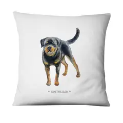 ANDES1 - Funda De Cojín De Rottweiler