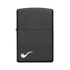 ZIPPO - Encendedor Black Matte Pipe Design ZP218PL