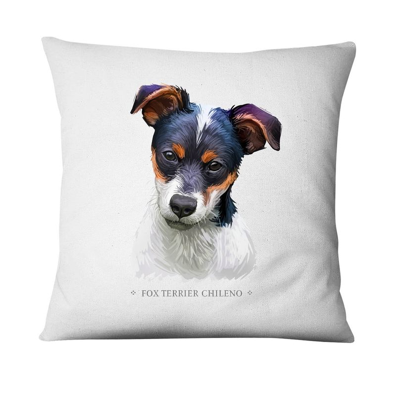 ANDES1 - Funda De Cojín De Fox Terrier Chileno