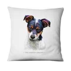 ANDES1 - Funda De Cojín De Fox Terrier Chileno