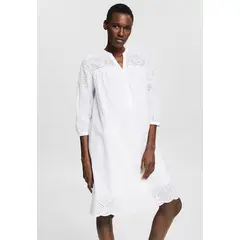 ESPRIT - Vestido Con Encaje Calado