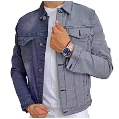D'JOE - Chaqueta Mezclilla Bicolor Man Hombre