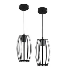GENERICO - Pack X2 Lampara Colgante Comedor Vintage Lamparas Colgantes Modernas