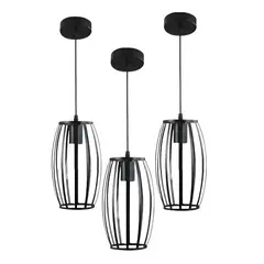 GENERICO - Pack X3 Lampara Colgante Comedor Vintage Lamparas Colgantes Modernas