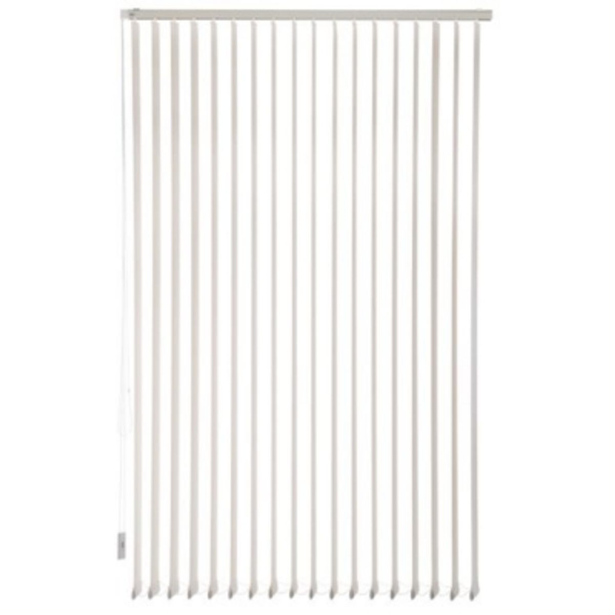 BERTEX - Cortina Vertical Screen 200cm ancho x 230cm alt Persiana Blanca BERTEX