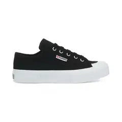 SUPERGA - Zapatilla 2630 Stripe Black White - Negro