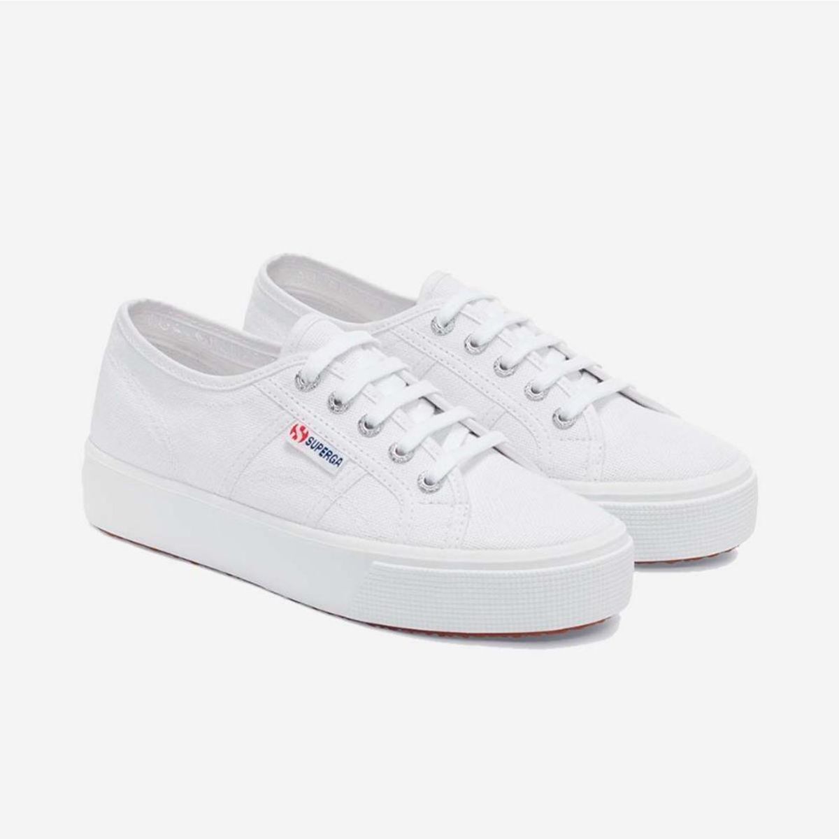 SUPERGA - Zapatilla 2730 Mid Platform White