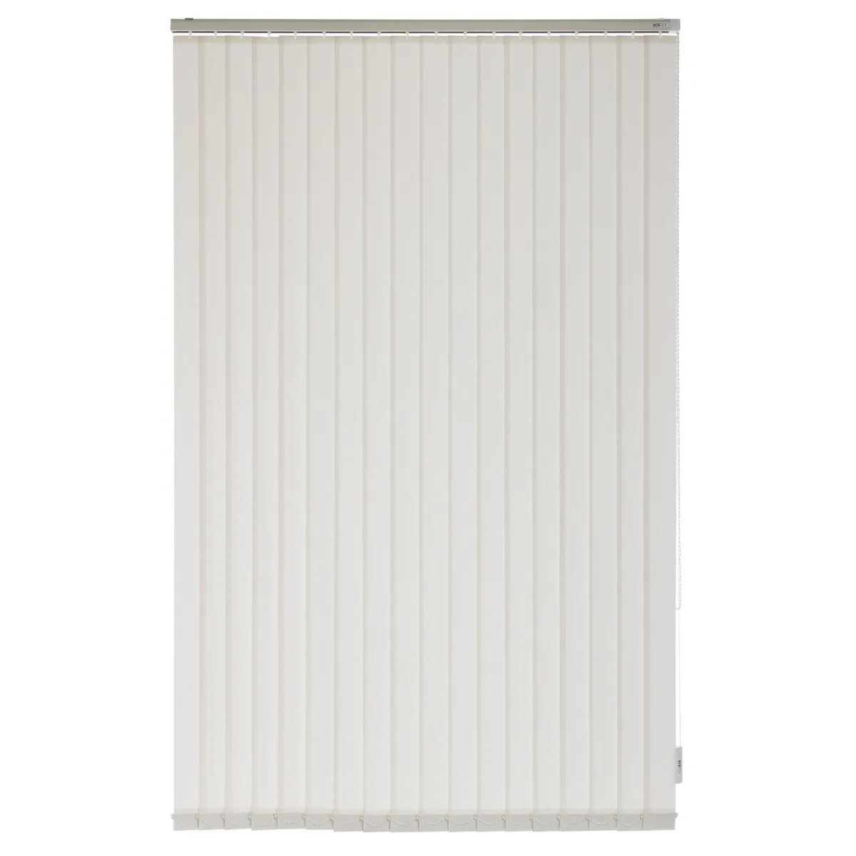 BERTEX - Cortina Vertical Screen 150cm ancho x 230cm alt Persiana Blanca BERTEX