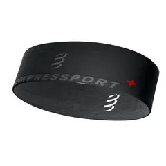 COMPRESSPORT - Cinturón Reflectante Free Belt Flash Negro
