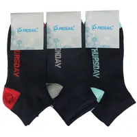 12 Pares Calcetines Tobillera Juvenil - Niño De Algodon