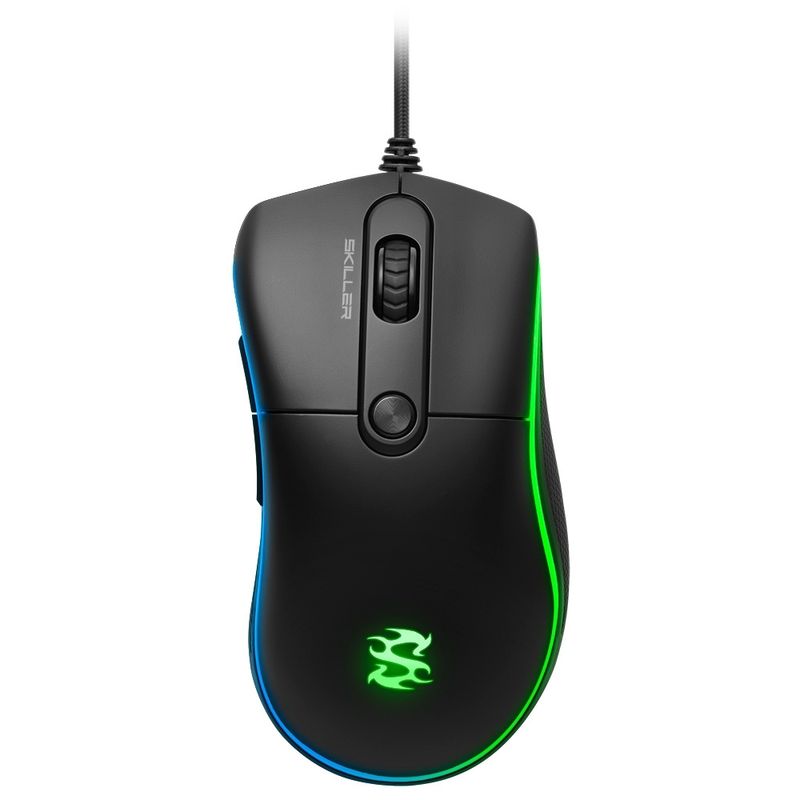 SHARKOON - Mouse Gamer Skiller SGM2 iluminación RGB 6400DPI