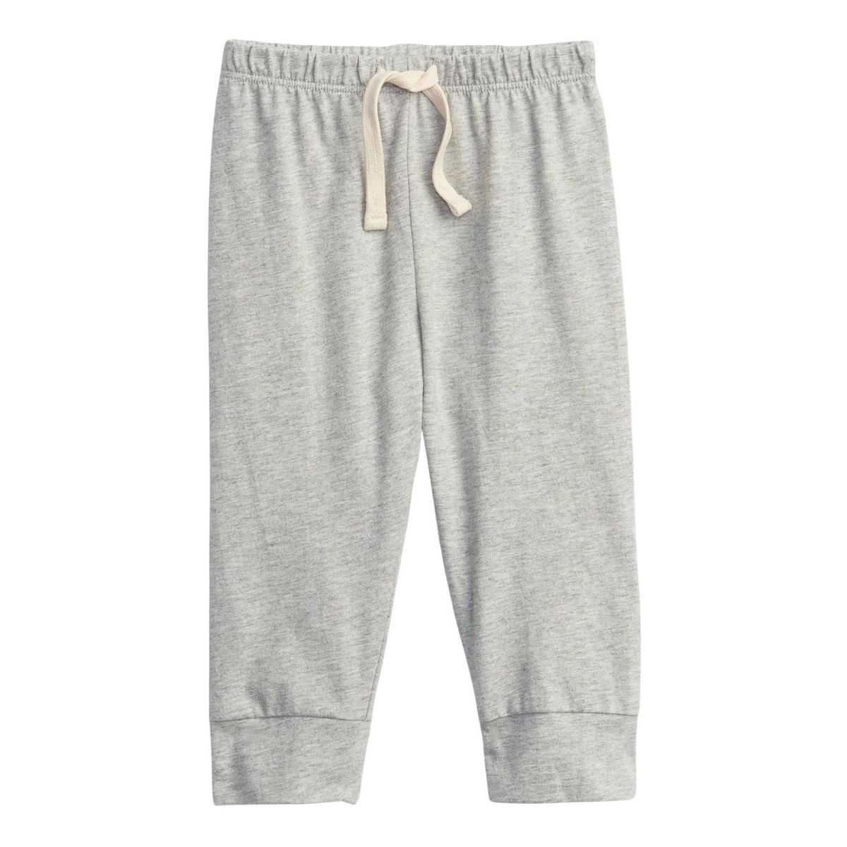 GAP - Pantalón De Buzo Bebé Gap Algodón Organico Gris Claro