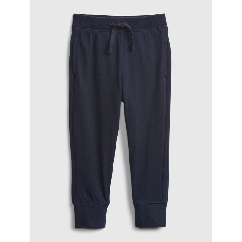 GAP - Pantalón de Buzo Sólido Azul Marino GAP