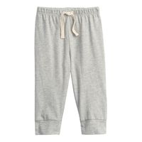 Pantalón de Buzo Algodón Organico Gris Claro