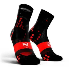 COMPRESSPORT - Calcetín Bike V3 Ultralight Negro