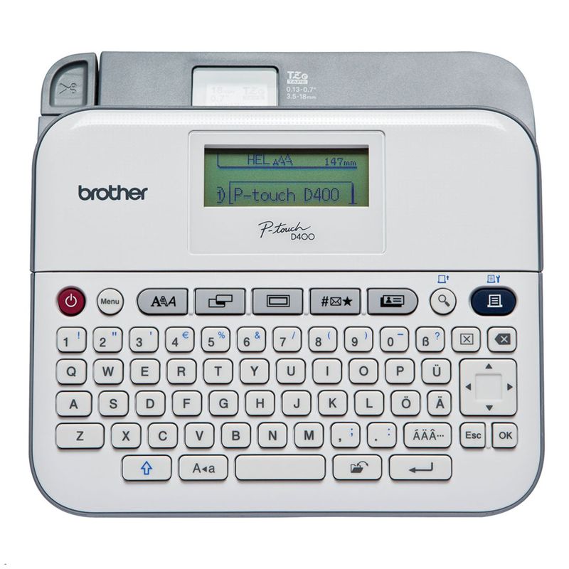 BROTHER - Rotuladora de escritorio PT-D400