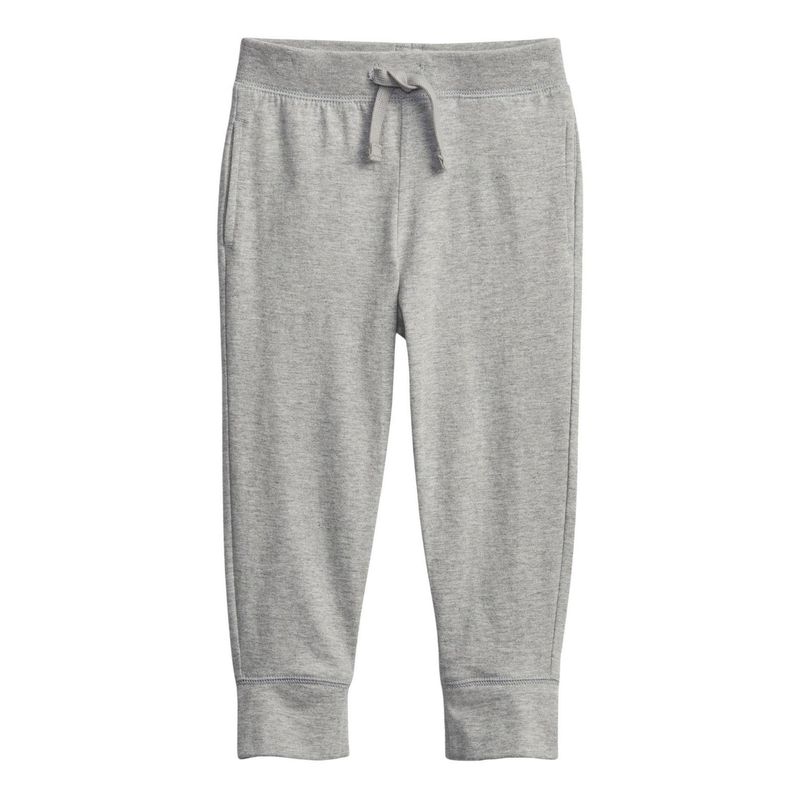 GAP - Pantalón de Buzo Sólido Gris GAP