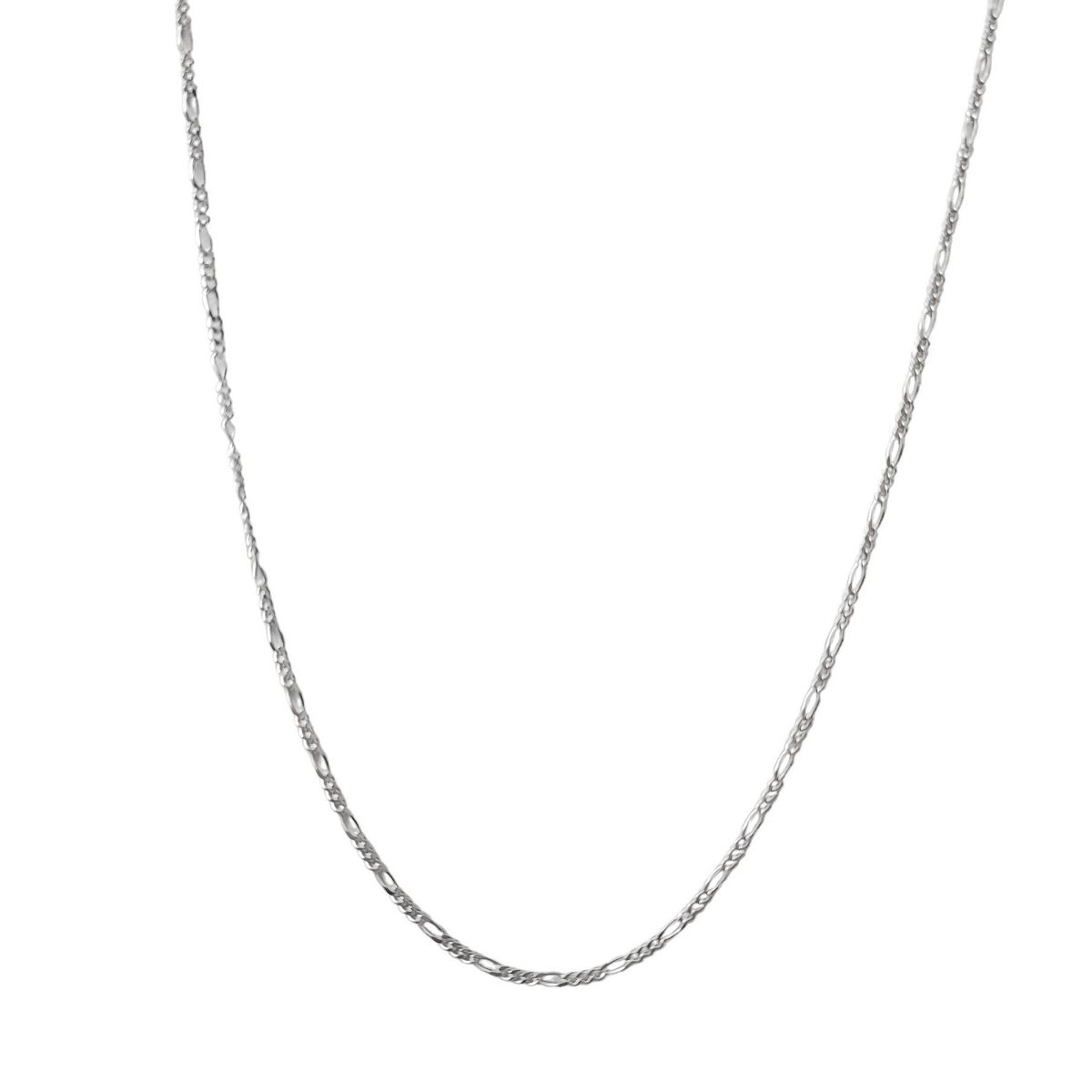 COGGIOLA - Cadena 3 Eslabones 55cm Plata Fina 925.