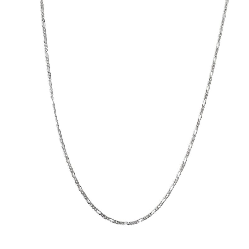 ANDREA COGGIOLA JOYAS - Cadena 3 Eslabones 55cm Plata Fina 925.
