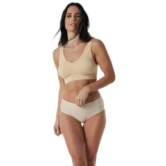 UNICA LINGERIE - Calzón Pack 3 Pantaletas Microfibra Sin demarcación.SURTIDO.