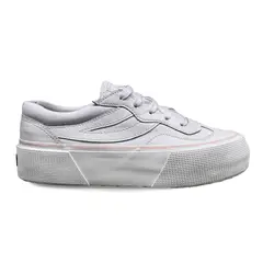 SUPERGA - Zapatilla 3041 Revolley Platform White Pink - Blanco