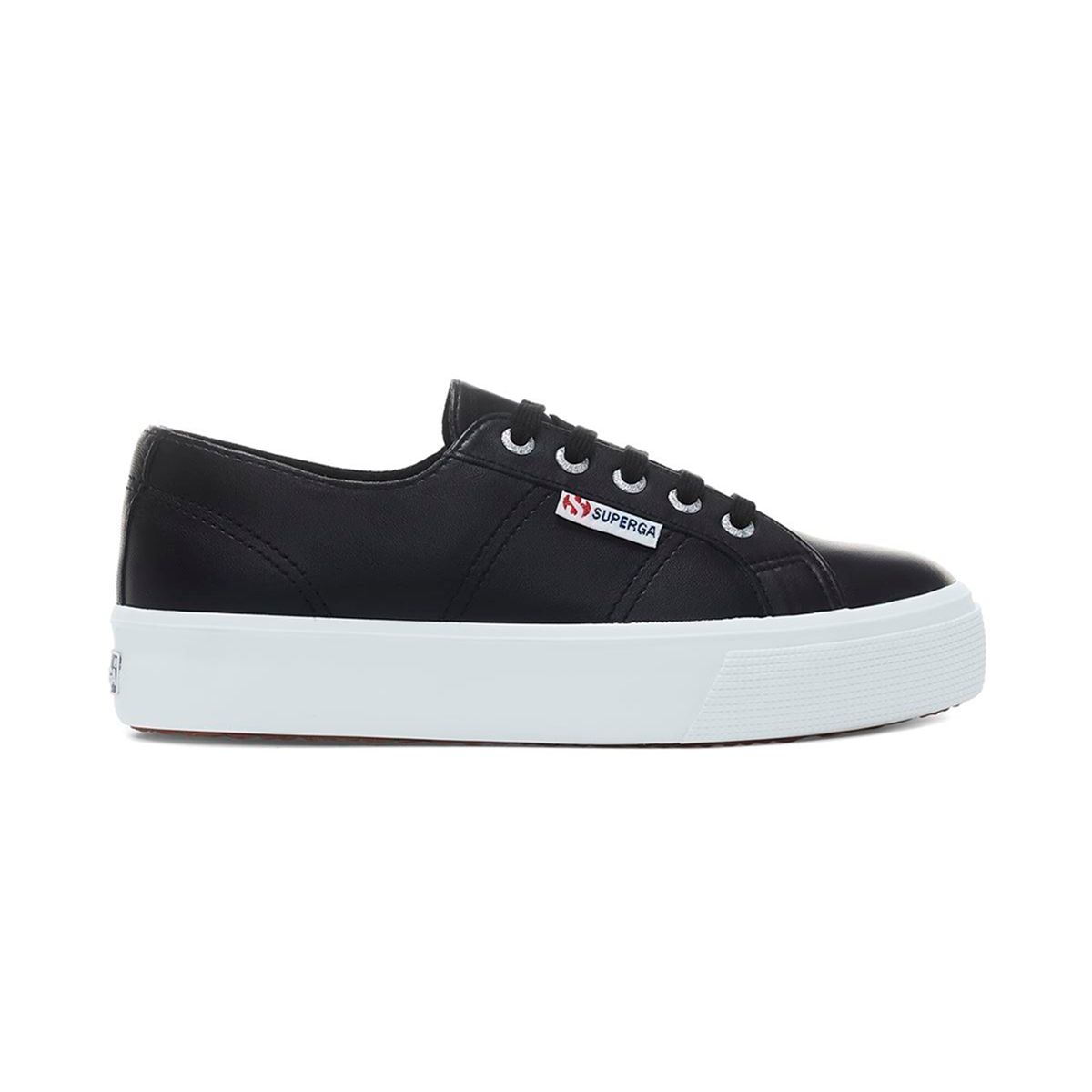 SUPERGA - Zapatilla 2730 Nappa Black White SUPERGA