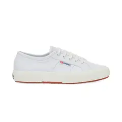 SUPERGA - Zapatilla 2750 Vegan Fauxleather White White Avorio - Blanco