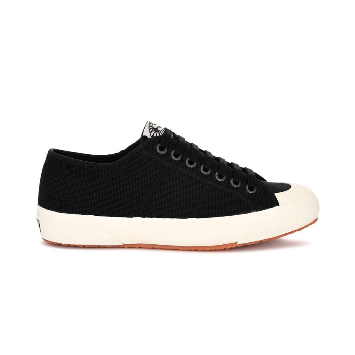 SUPERGA - Zapatilla 2390 Military 7 Eye Black Avorio SUPERGA