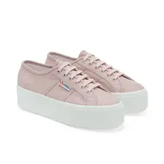 SUPERGA - Zapatilla 2790 Glitter Canvas Pink Ish - Rosa