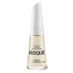RISQUE - Esmalte Uñas Hipoalergénico Bianco Purissimo