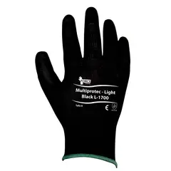 LIOI - Guante MultiProtec - Flex Light, L-1700, palma PU - Negro, 8