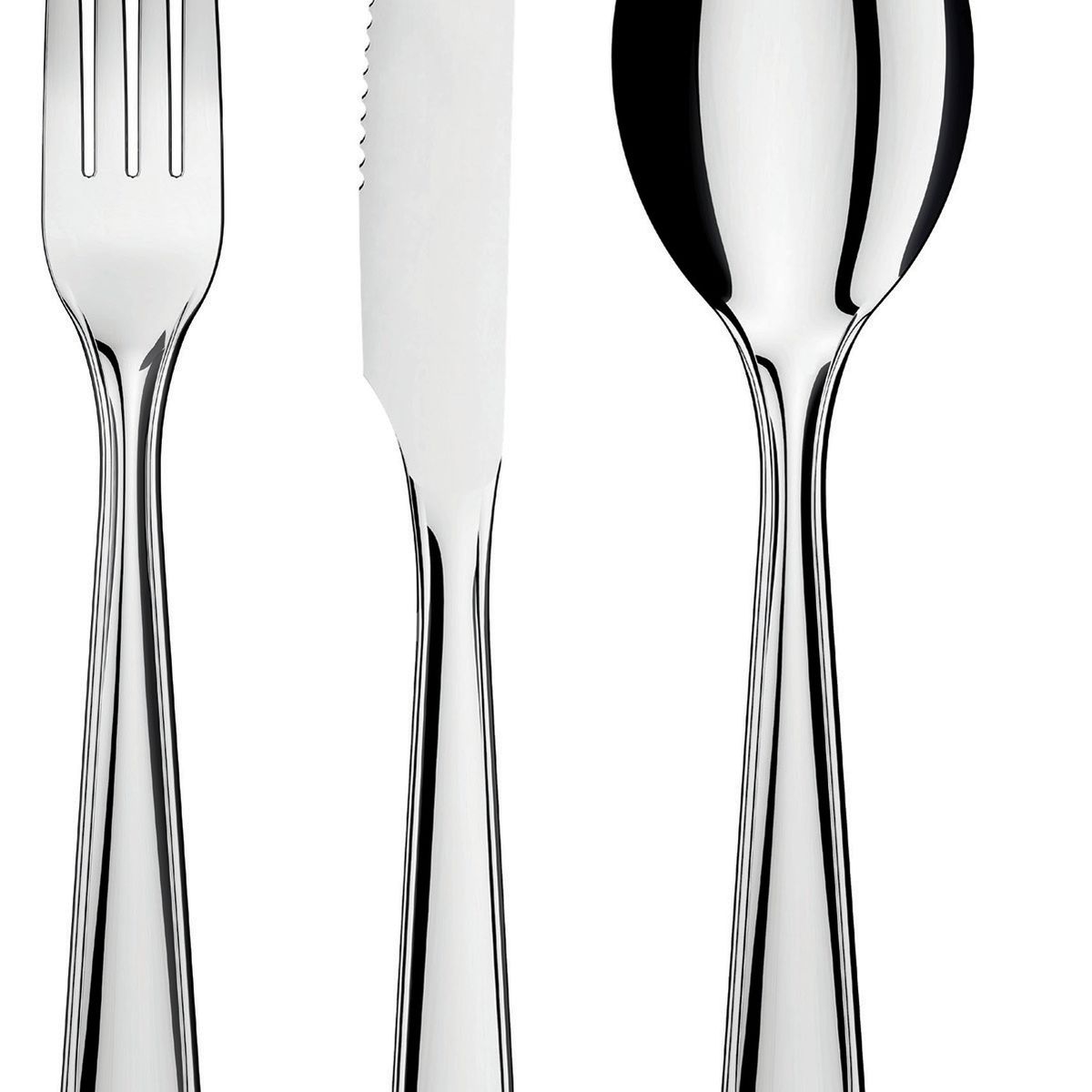 BRINOX - JUEGO DE CUBIERTOS DE ACERO INOXIDABLE LYON 75 PZS