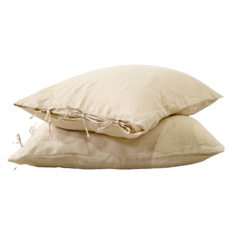 COMPLEMENTA HOMEDESIGN - Funda Almohada Lino Lilah - Carmel  50x90