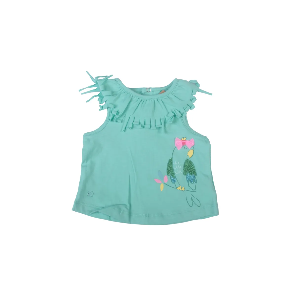 PILLIN - Polera Bebe Niña Turquesa Pillin PILLIN
